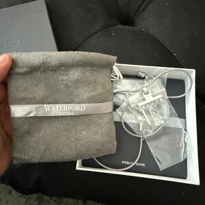 Waterford Crystal Silver Necklace
